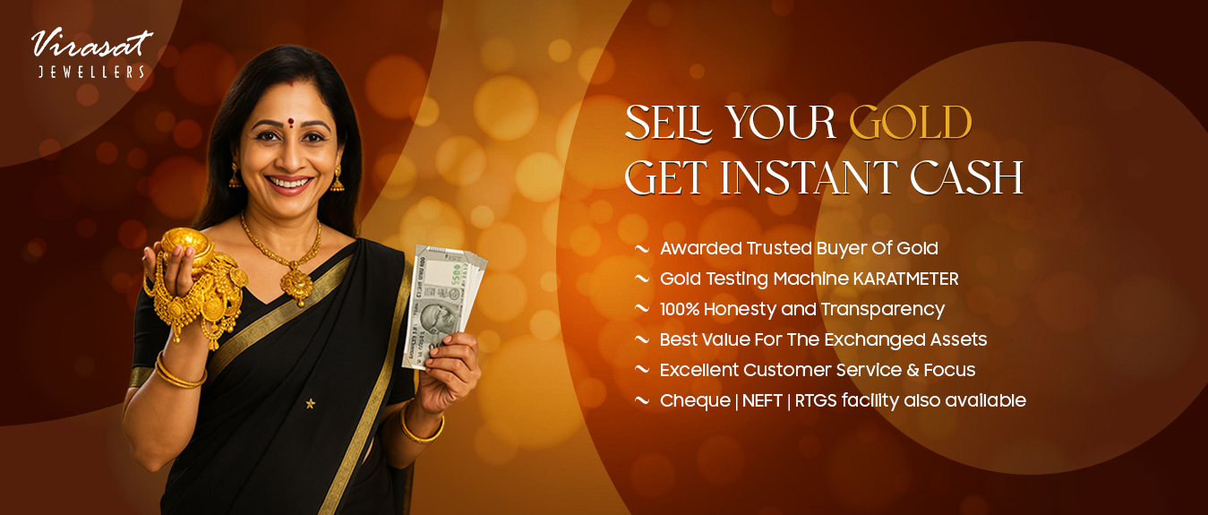 virasat jewellers - cash for gold