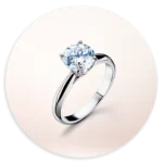 women silver ring